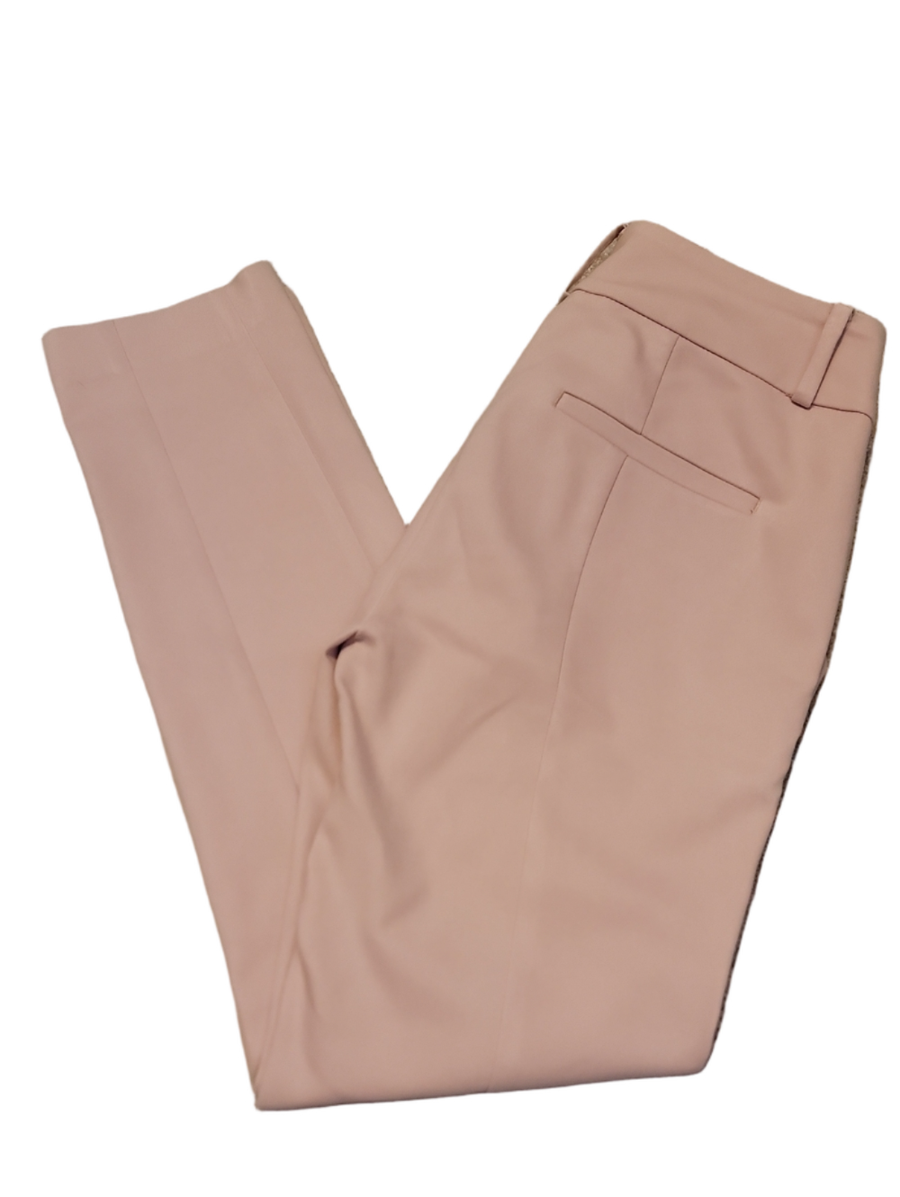 LOFT Mondern Skinny Ankle Tailored Blush Pink Dress Pants Size 0 EUC